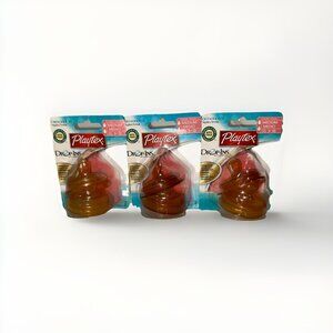 Playtex Orthodontic Nipples Medium Flow With Sealing Disc, 2 Nipples